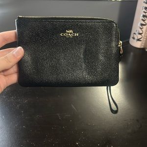 Coach Wristlet Black